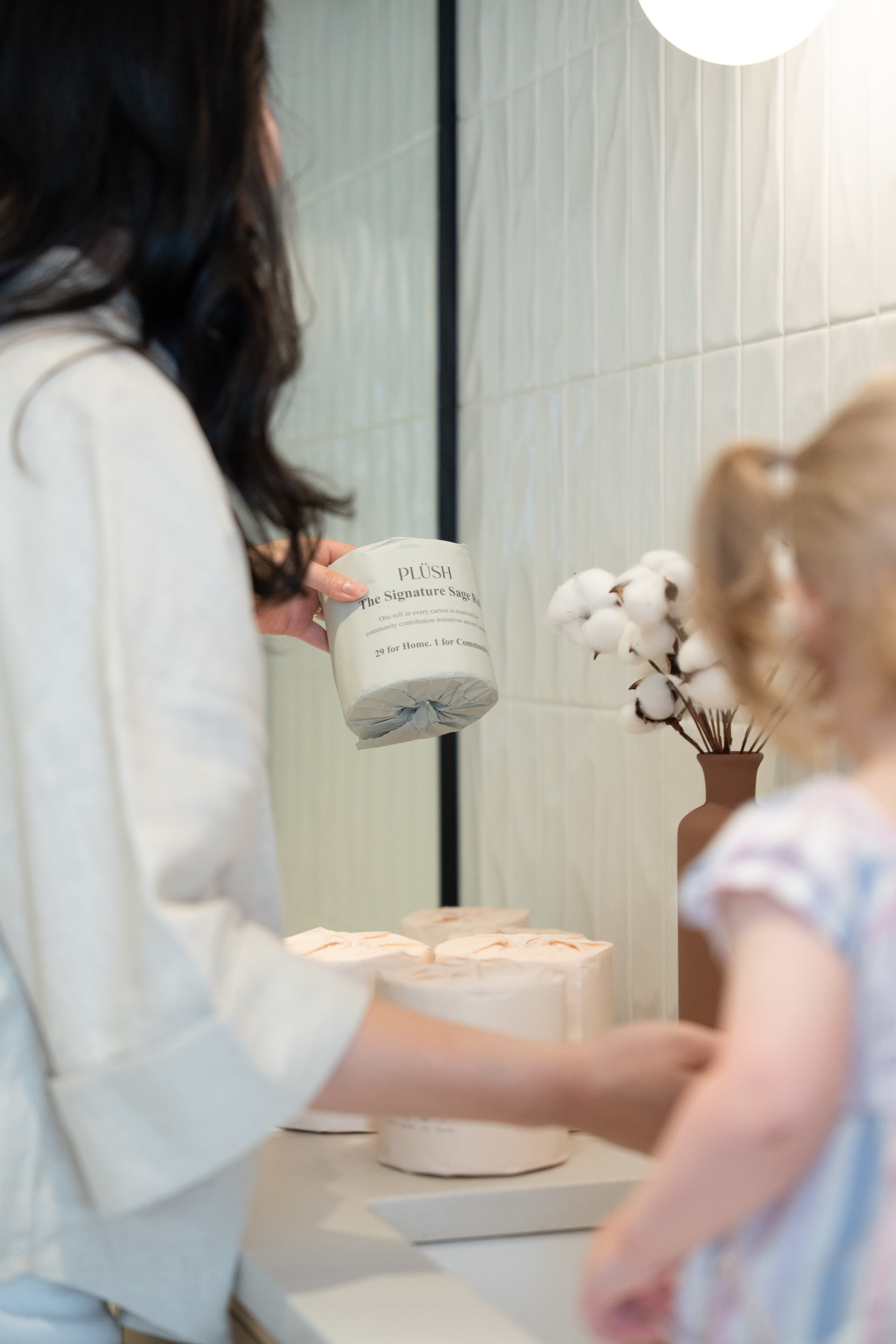 PLÜSH toilet paper roll - 29 for Home, 1 for Community
